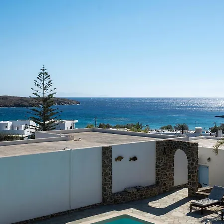 Appartement Aqua Blu Syros 2,4 à Posidhonía Chambre photo